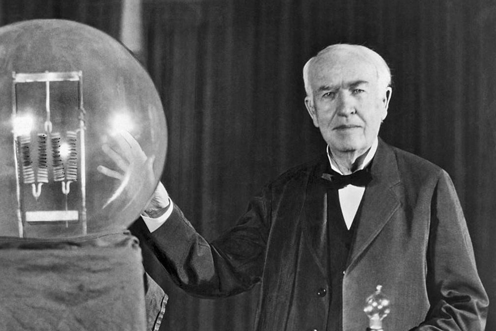 thomas edison famous