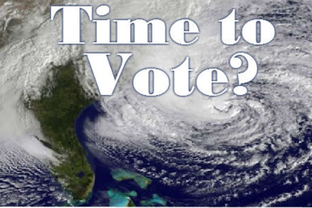 Hurricane Sandy elections | Democracy Chronicles | Flickr