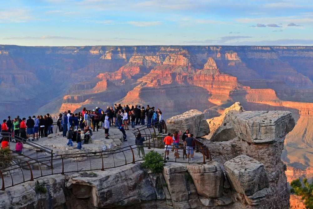 Grand Canyon Mather Point Sunset 2011_4096a | (6000 x 2606) … | Flickr
