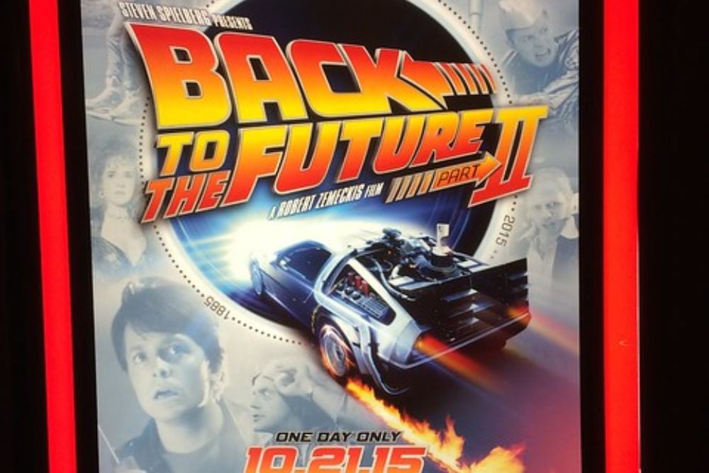 The 'future' is now; special one-night screening of BTTF p… | Flickr