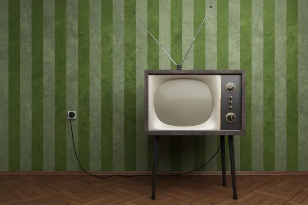 Old TV — Stock Photo, Image