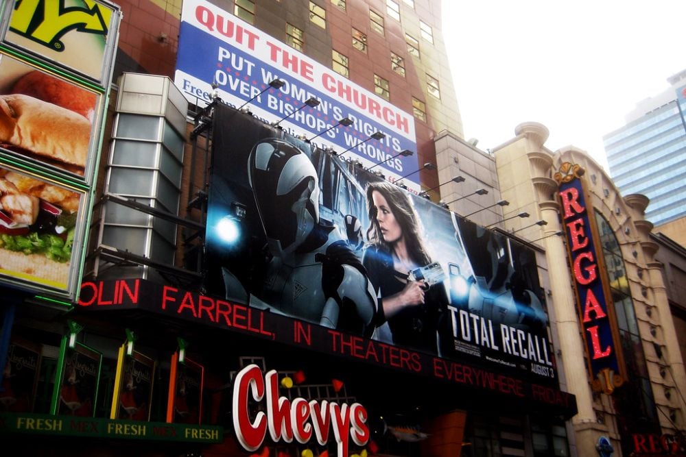 Kate Beckinsale Total Recall Movie Billboard 8925 | Kate Bec… | Flickr