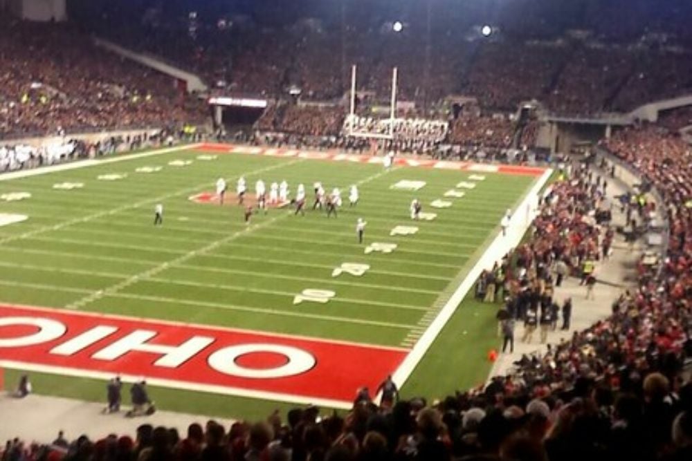 This picture was taken at ohio stadium during the Ohio s… | Flickr