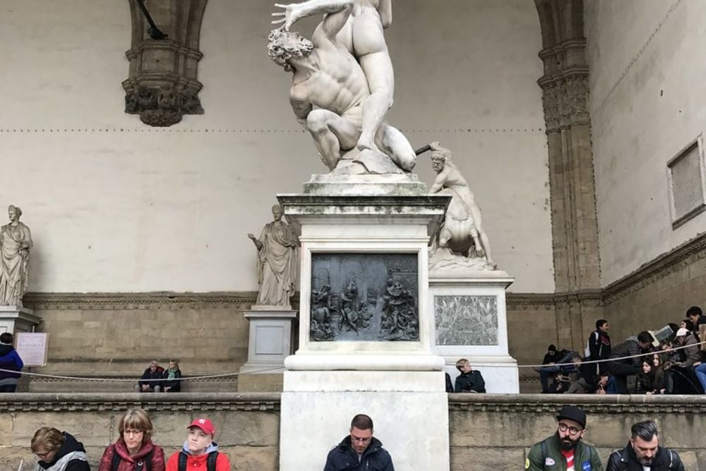 The Rape of the Sabine Women by Giambologna, Loggia dei La… | Flickr