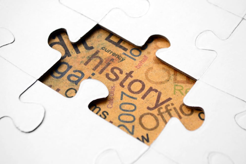 History puzzle — Stock Photo, Image"