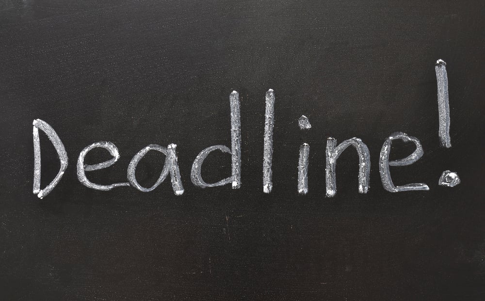 Deadline — Stock Photo, Image