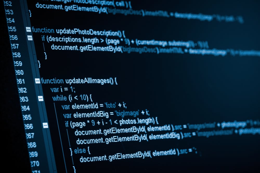 HTML web code — Stock Photo, Image