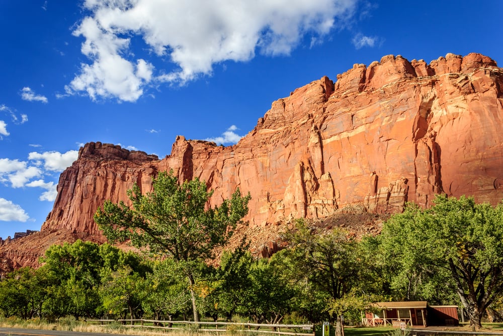 Capitol Reef National Park Scenery — Stock Photo, Image