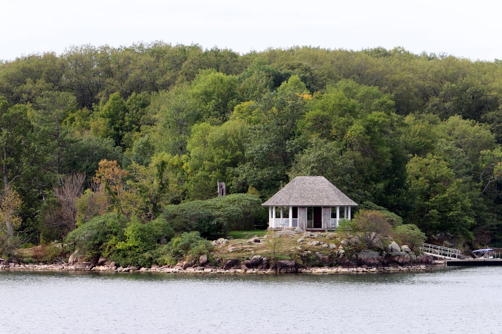 Thousand Islands Archipelago Islands Stretch Border Canada United States Lawrence — Stock Photo, Image