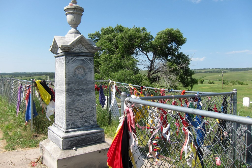 Wounded Knee Massacre Memorial ~ Pine Ridge Reservation South Dakota | by 1coffeelady