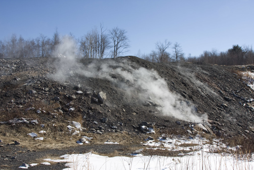 Centralia - The Hill on Fire | by C. Young Photography