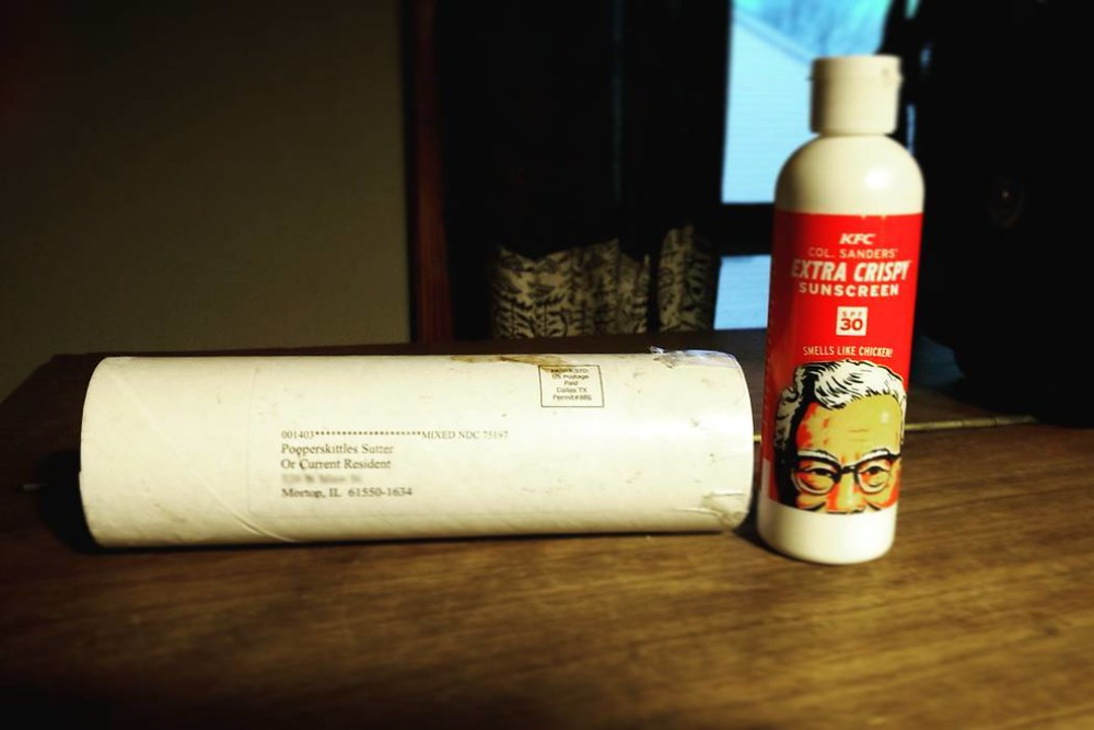 This has to be the oddest thing Pooperskittles has ever gotten in the mail. | by musicguy1982