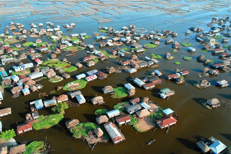 16 Cities Built Entirely Above Water