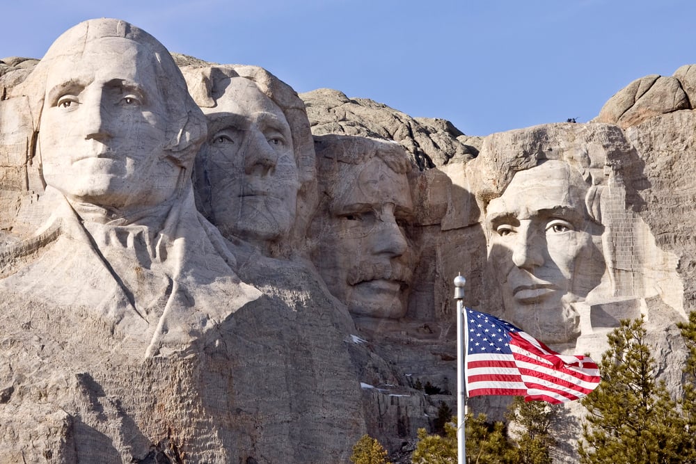 Mount Rushmore South Dakota Black Hills — Stock Photo, Image