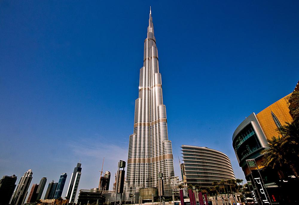 Burj Khalifa - the tallest world's building — Photo by nikolay.isaakov/DepositPhoto