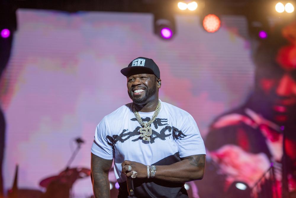 YEREVAN, ARMENIA. July 01: Curtis Jackson, aka 50 Cent is performing on the concert within the framework of the "Haya" festival — Photo by Asatur