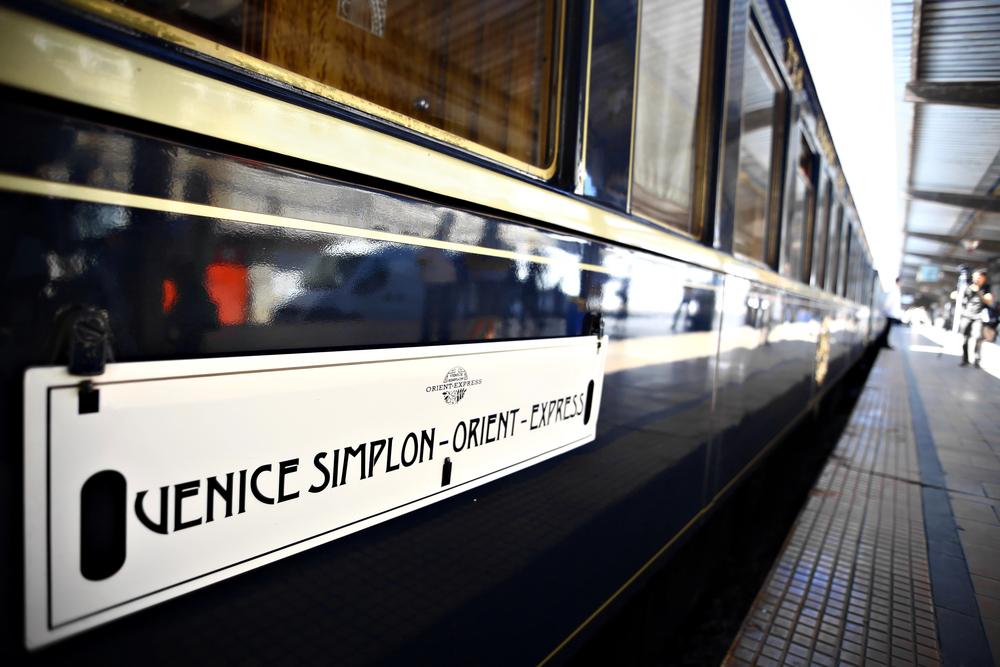 Bucharest, Romania - September 3, 2012: Picture of the wagons of the Orient Express train, shortly after arriving in Bucharest. The Venice Simplon-Orient-Express, is a private luxury train service, known as the Orient Express. — Photo by bizoon