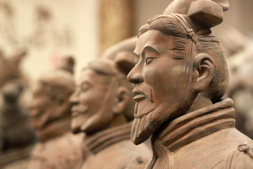 Terracotta army in Xian — Photo by jameswest