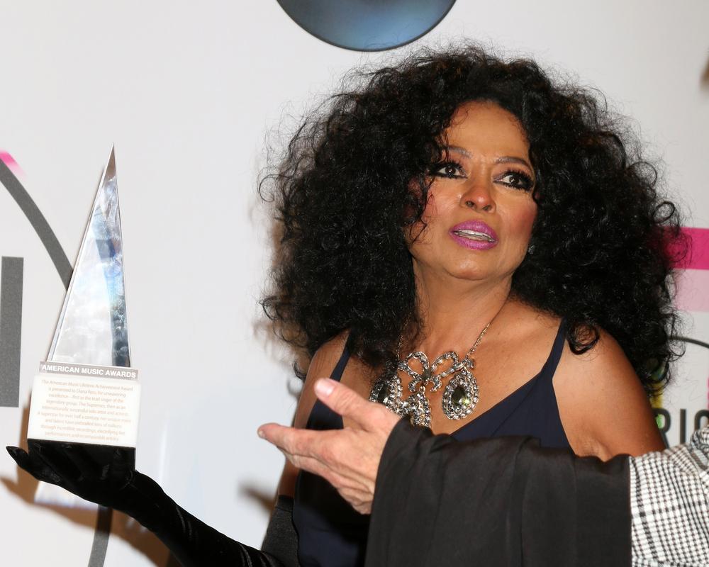 Singer Diana Ross at the American Music Awards 2017 at Microsoft Theater in Los Angeles, CA — Photo by Jean_Nelson
