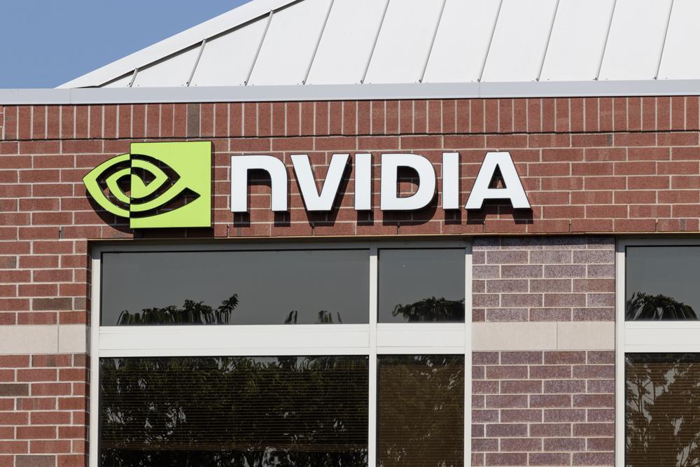 Champaign - Circa June 2023: Nvidia research location. Nvidia is a graphics processing unit (GPU) designer. — Photo by jetcityimage2