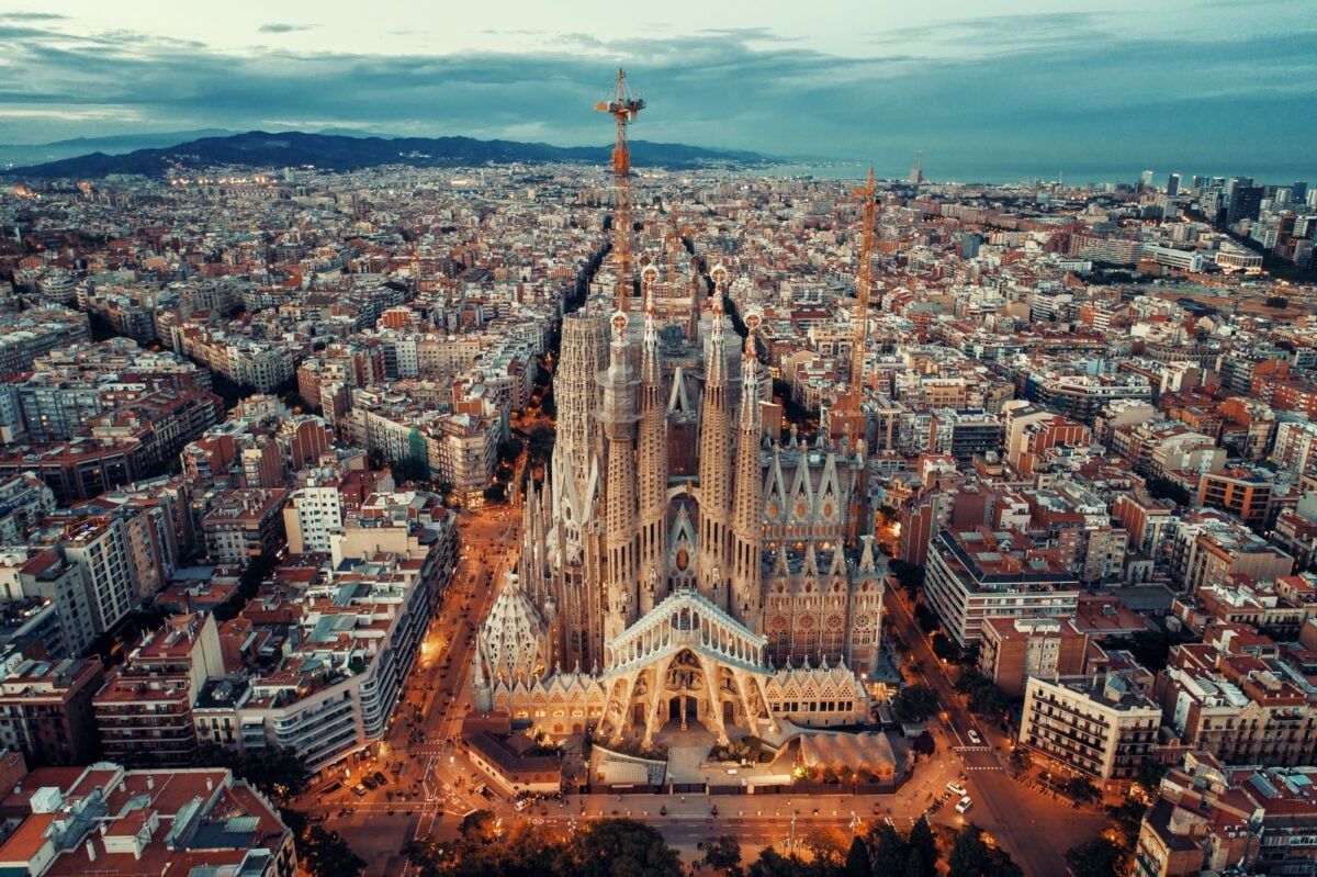 Vista de Barcelona, España (imagen de referencia)